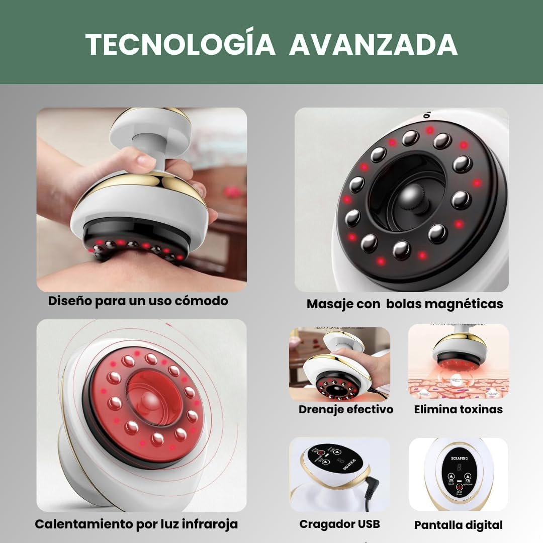 Masajeador Anticelulítico con Calor