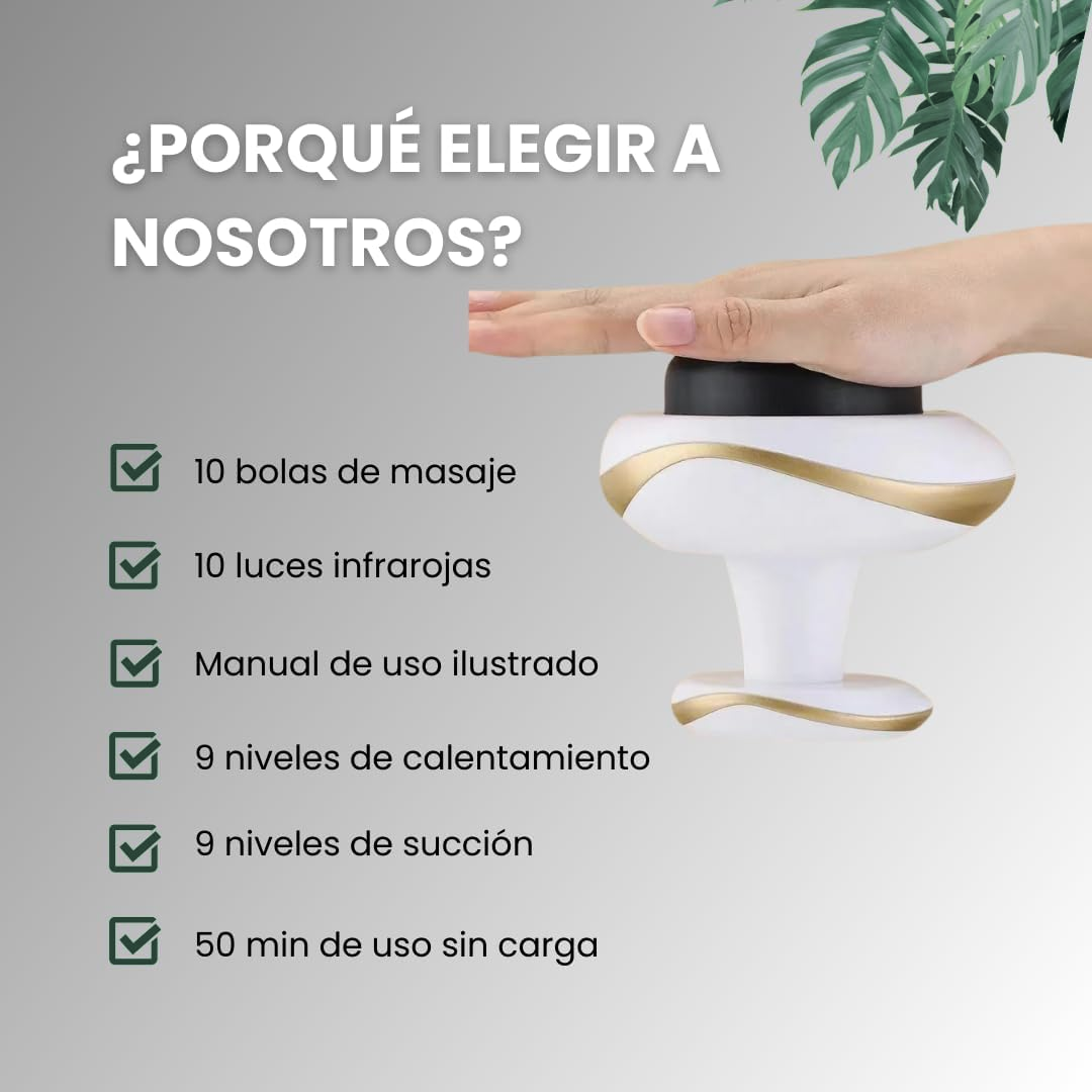 Masajeador Anticelulítico con Calor
